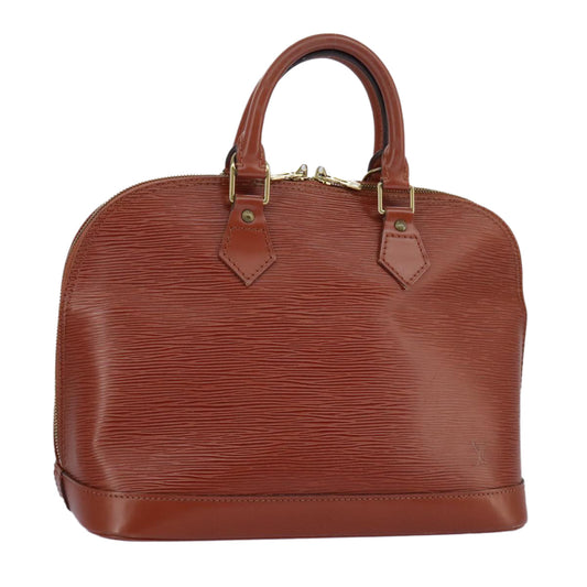 LOUIS VUITTON Epi Alma Hand Bag Kenya Brown M52143 LV 96851