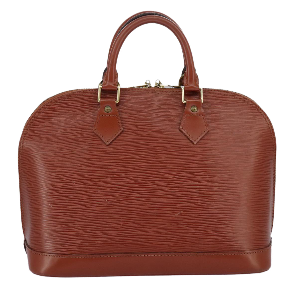 LOUIS VUITTON Epi Alma Hand Bag Kenya Brown M52143 LV 96851
