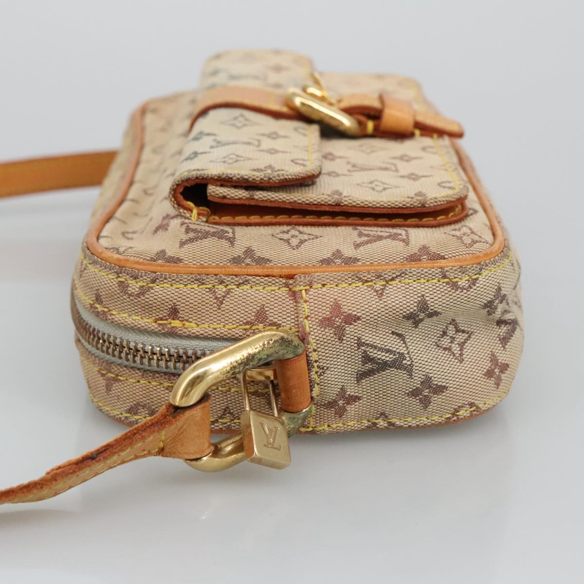 LOUIS VUITTON Monogram Mini Juliet MM Shoulder Bag Blue M92004 LV 96862