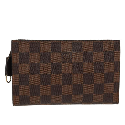 LOUIS VUITTON Damier Ebene Marais Pouch LV 96869