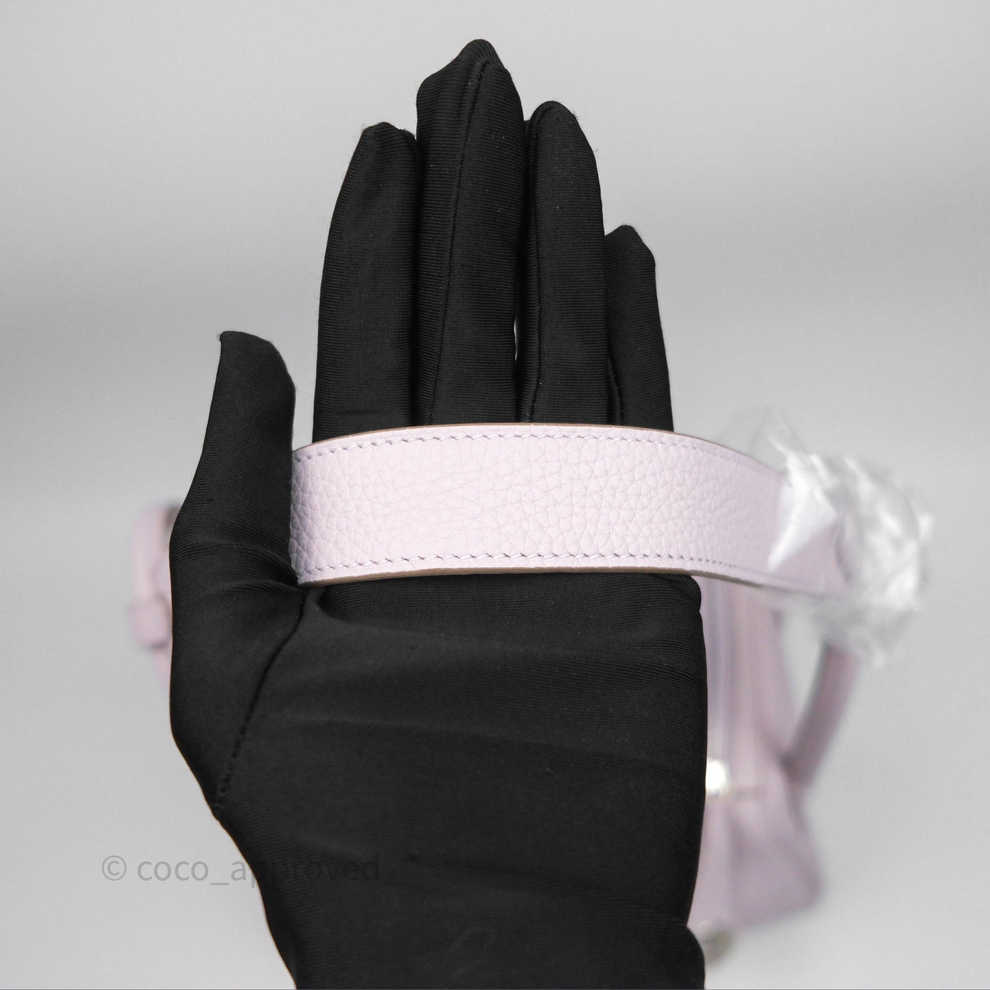 Hermès Lindy 26 Mauve Pale 09 Clemence Palladium Hardware