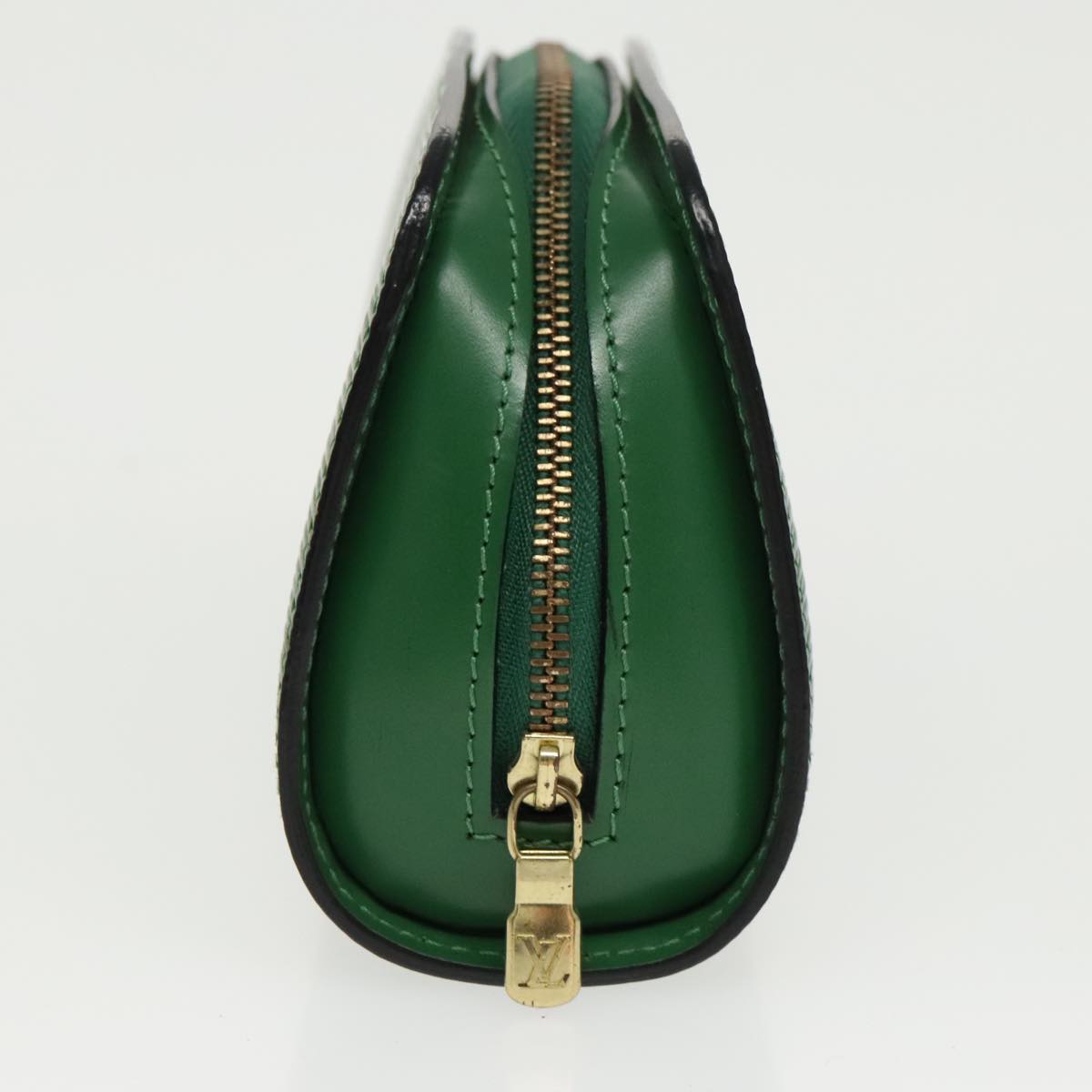 LOUIS VUITTON Epi Dauphine PM Cosmetic Pouch Green M48444 LV 96893
