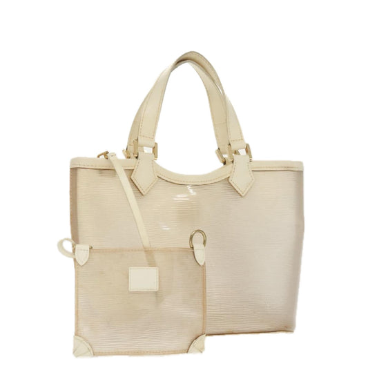 LOUIS VUITTON Epi Plage Mini Lagoon Bay Hand Bag Beige Sabre M92473 96895