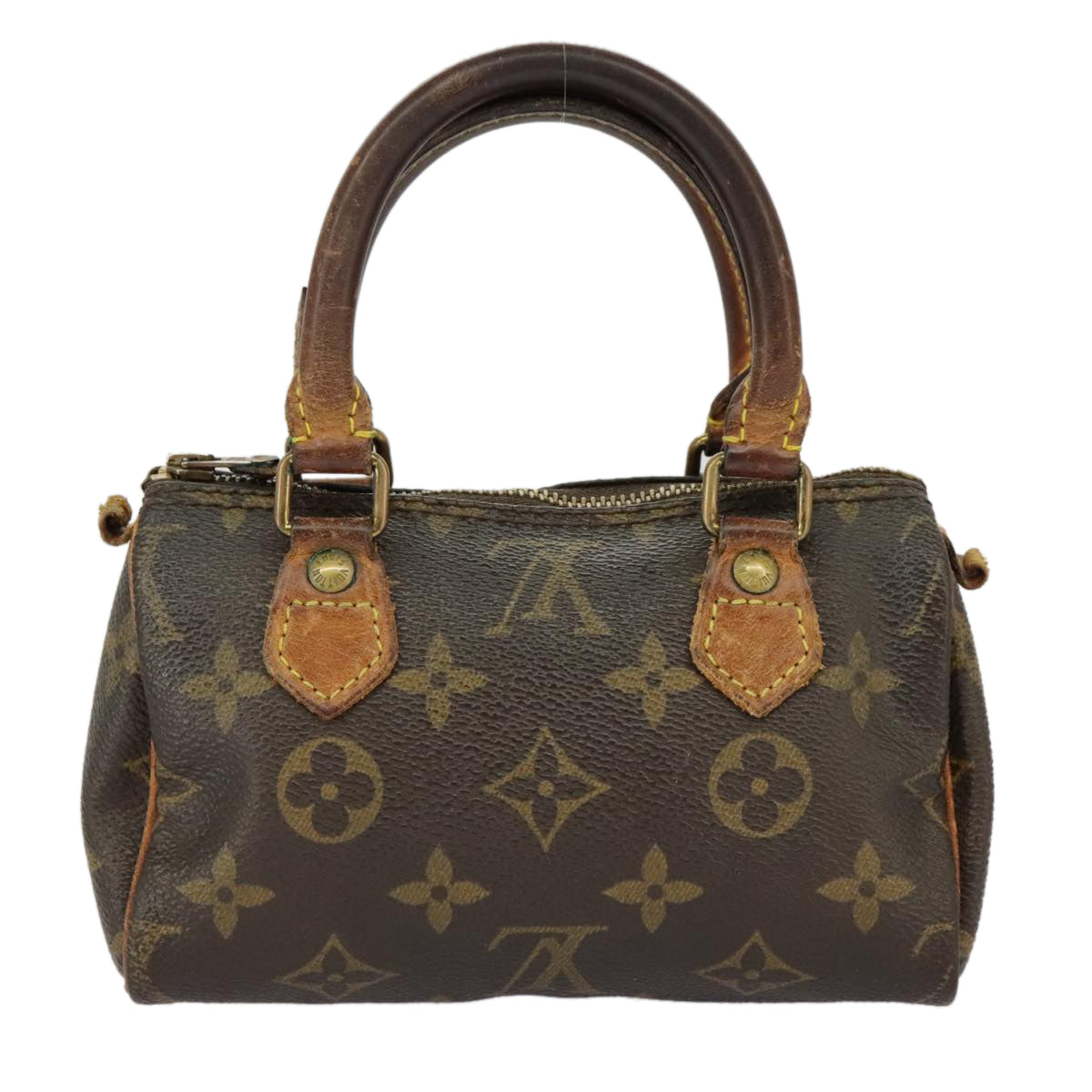 LOUIS VUITTON Monogram Mini Speedy Hand Bag M41534 LV 96898