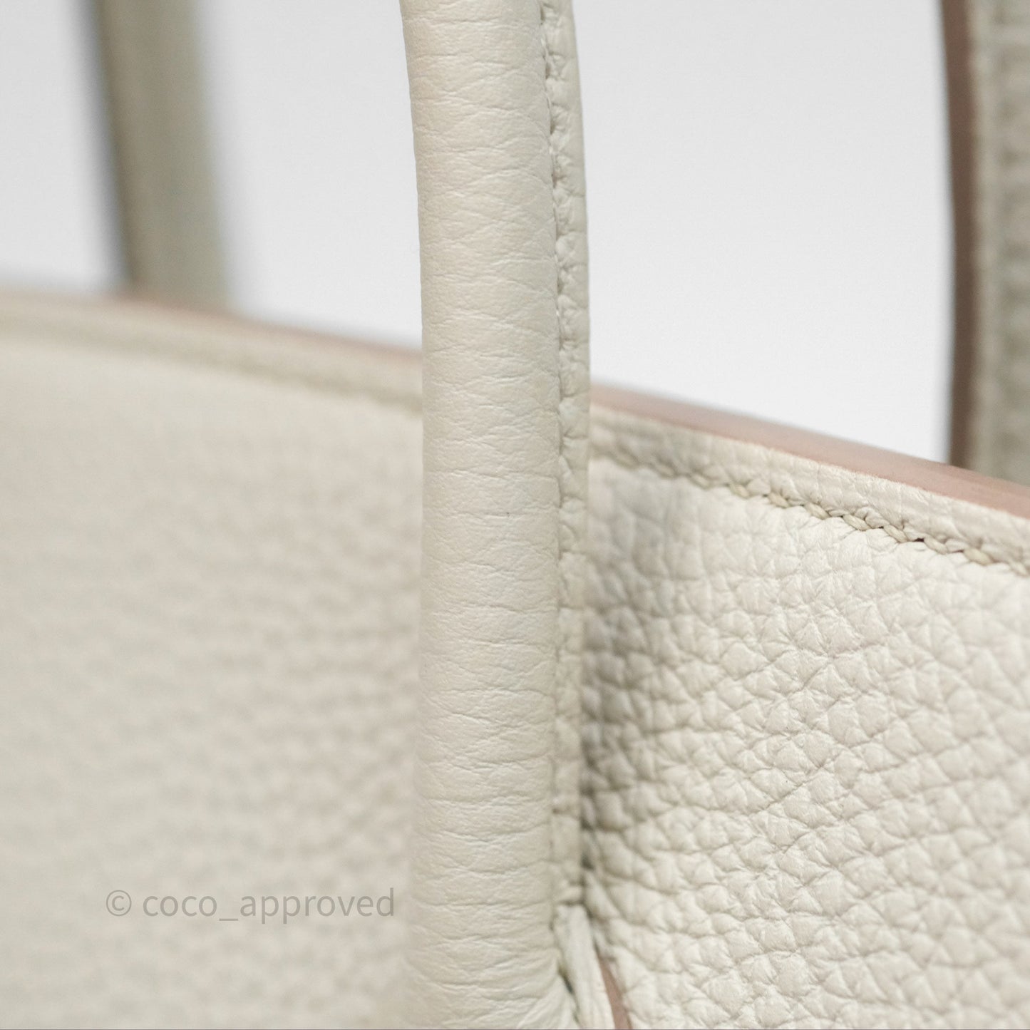 Hermès Birkin 25 Retourne Beton Togo Gold Hardware