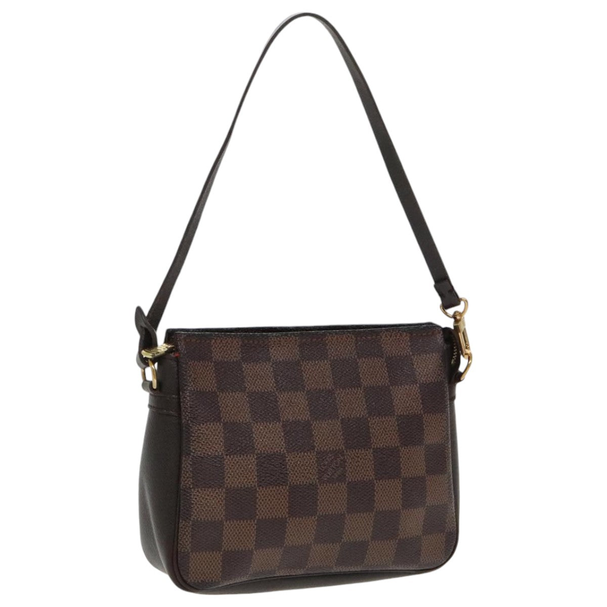 LOUIS VUITTON Damier Ebene Trousse Makeup Pouch N51982 LV 96932