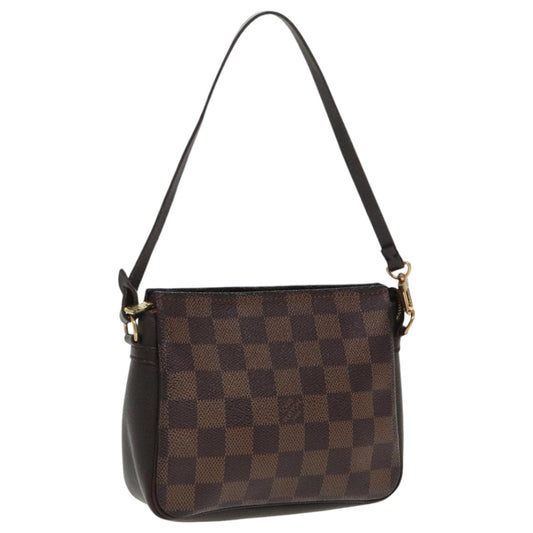 LOUIS VUITTON Damier Ebene Trousse Makeup Pouch N51982 LV 96932