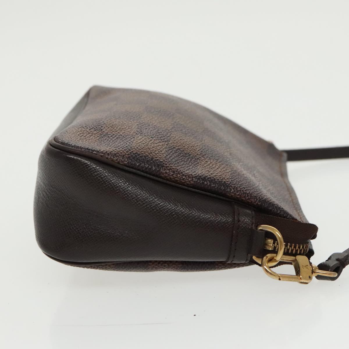 LOUIS VUITTON Damier Ebene Trousse Makeup Pouch N51982 LV 96932