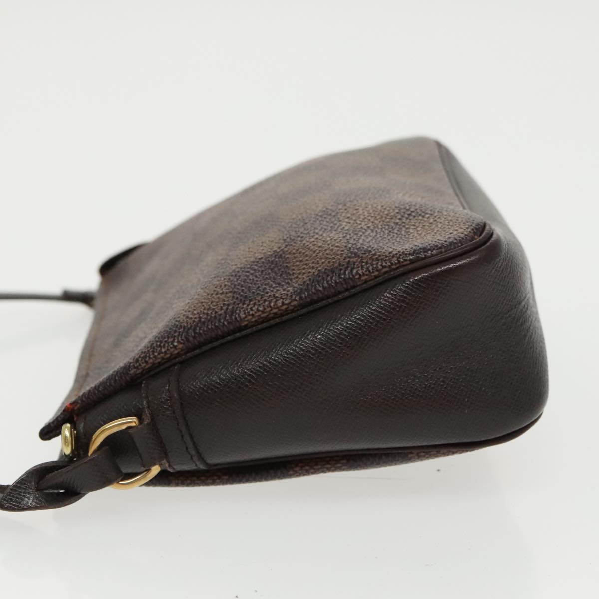LOUIS VUITTON Damier Ebene Trousse Makeup Pouch N51982 LV 96932