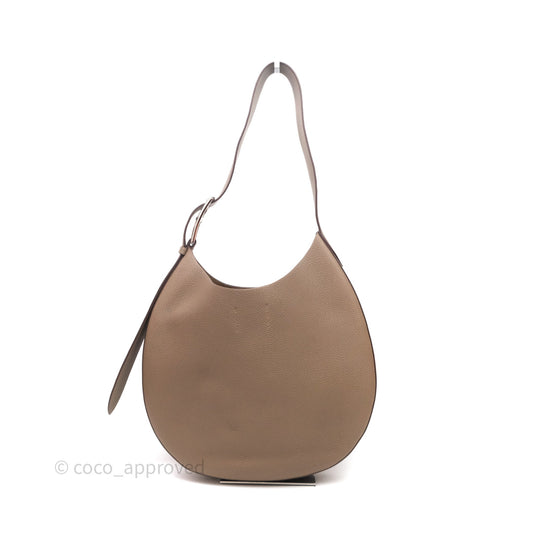 Hermes Arcon Bag Etoupe 18 Togo Palladium Hardware
