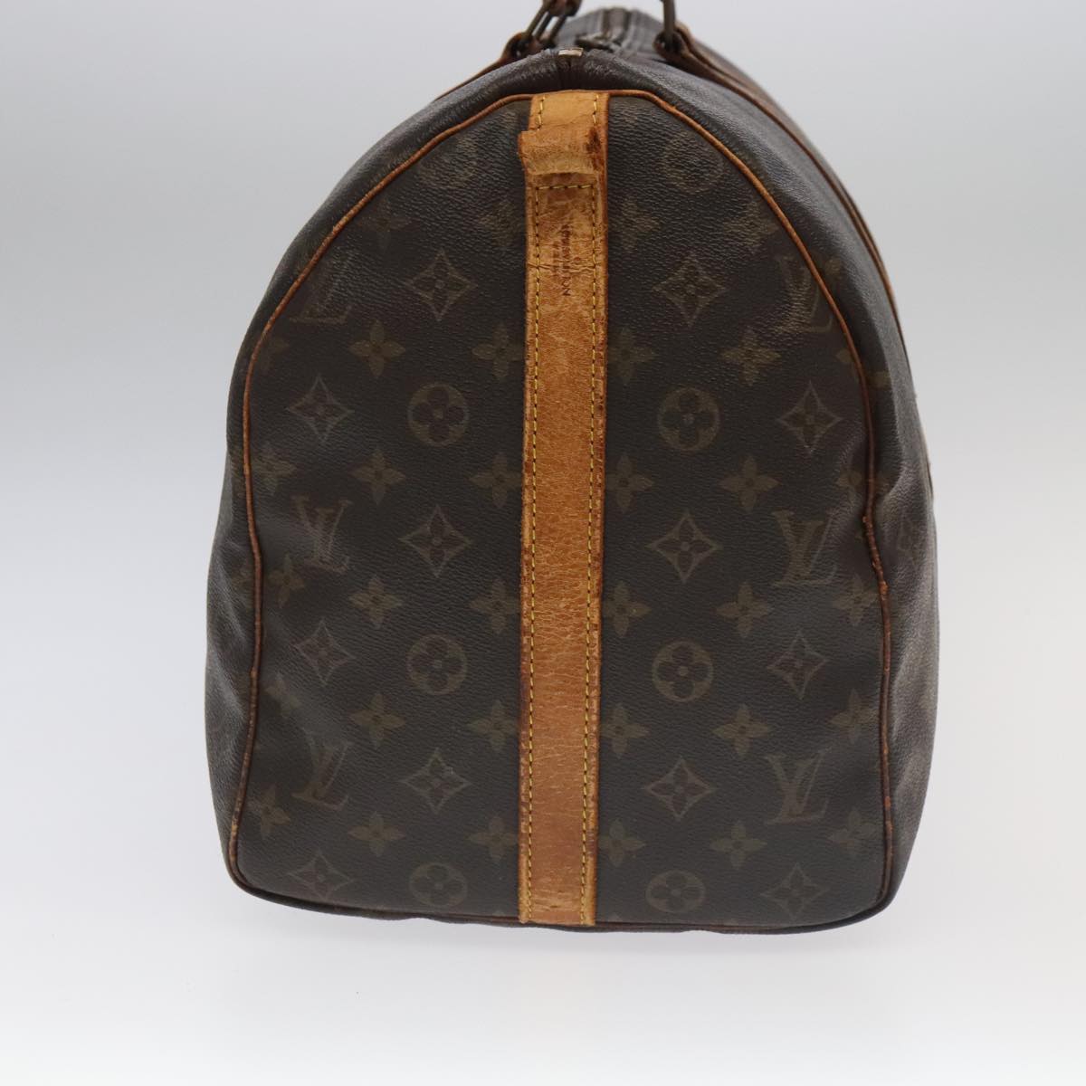 LOUIS VUITTON Monogram Keepall Bandouliere 50 Boston Bag M41416 LV 96963