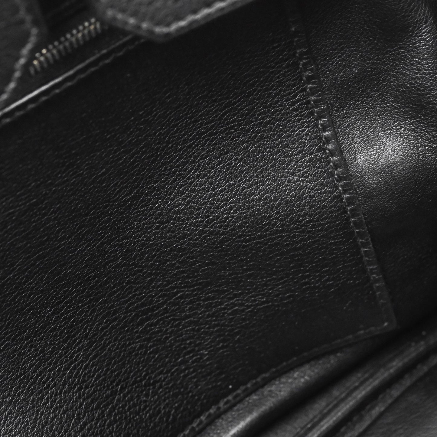 Hermès Birkin 30 Noir 89 Evergrain Palladium Hardware