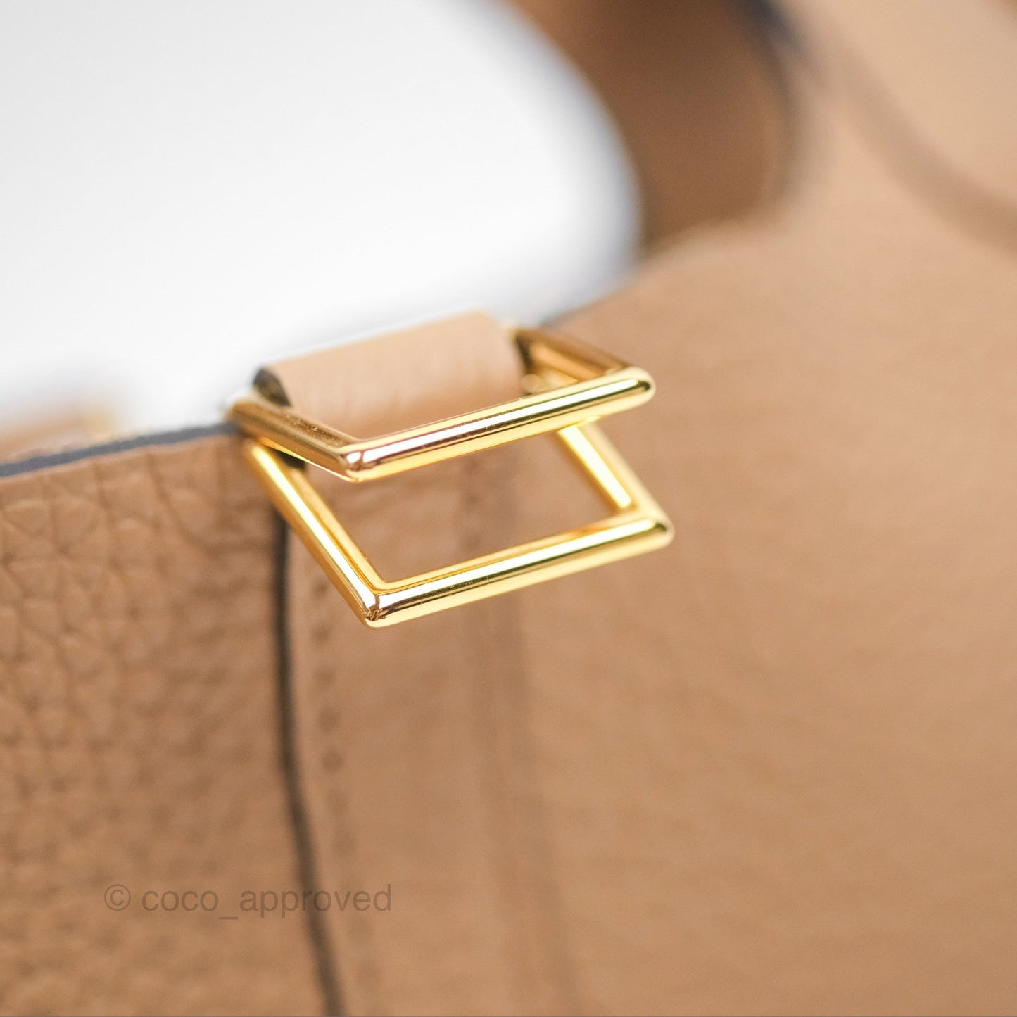 Hermès Picotin Lock 18 Chai 0M Taurillon Clemence Gold Hardware