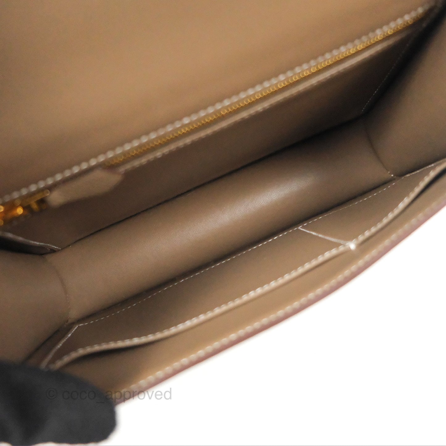 Hermès Constance 24 with Mirror Etoupe Epsom Gold Hardware