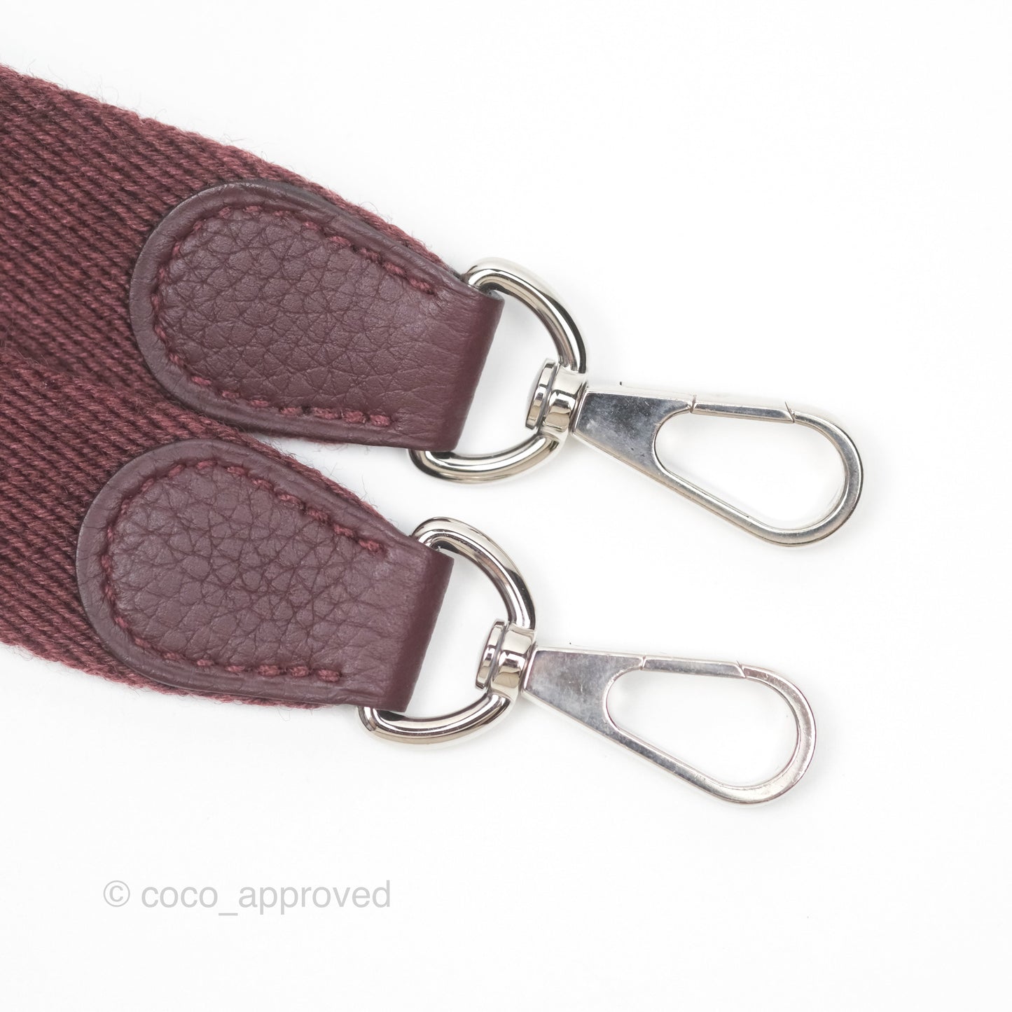 Hermès Mini Evelyne 16 Bordeaux 57 Taurillon Maurice Palladium Hardware