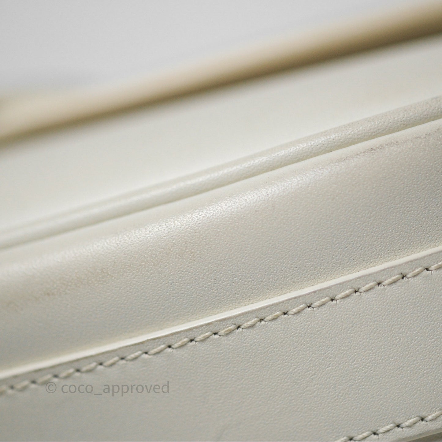 Christian Dior Bobby East-West Bag Calfskin White