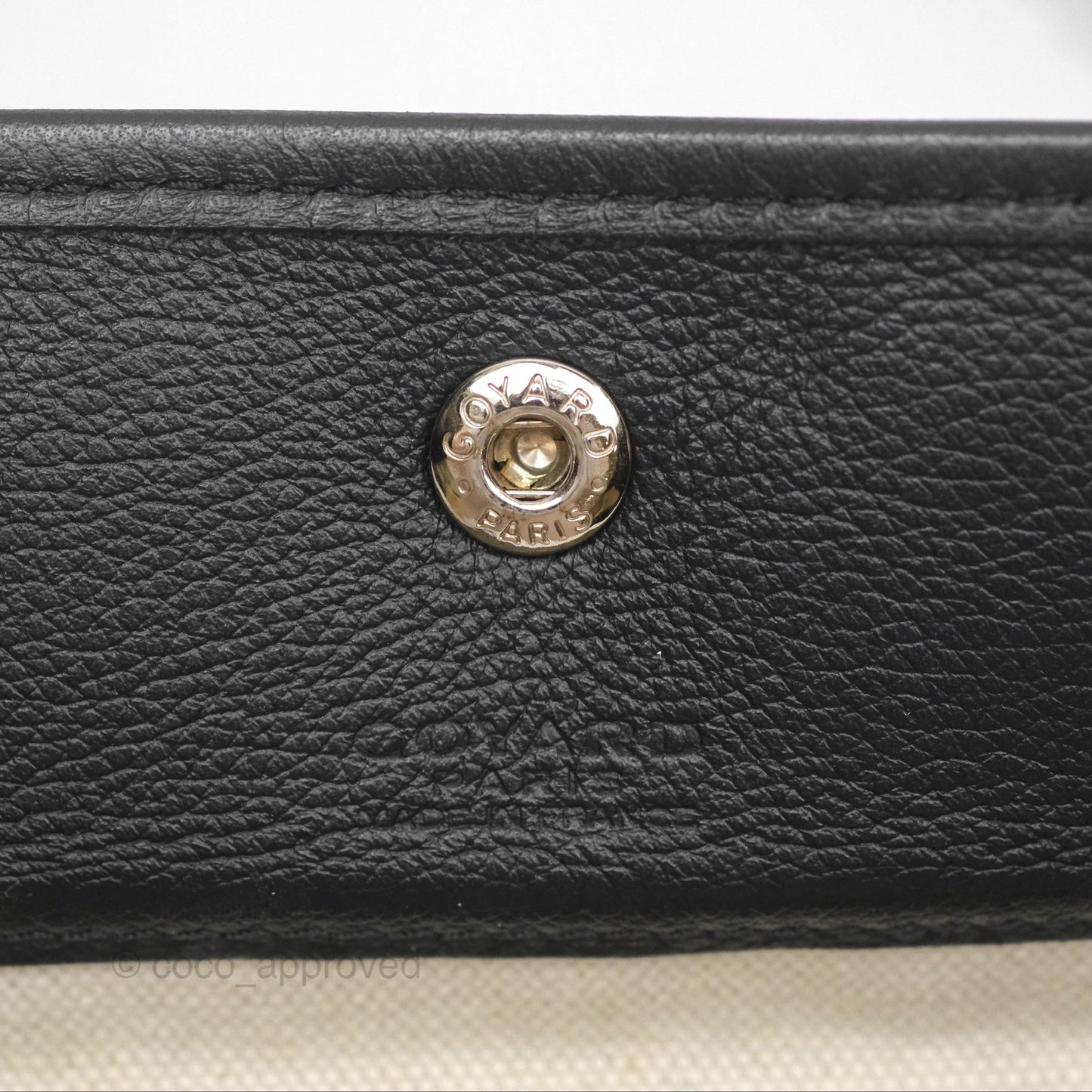 Goyard St Louis Tote PM Black