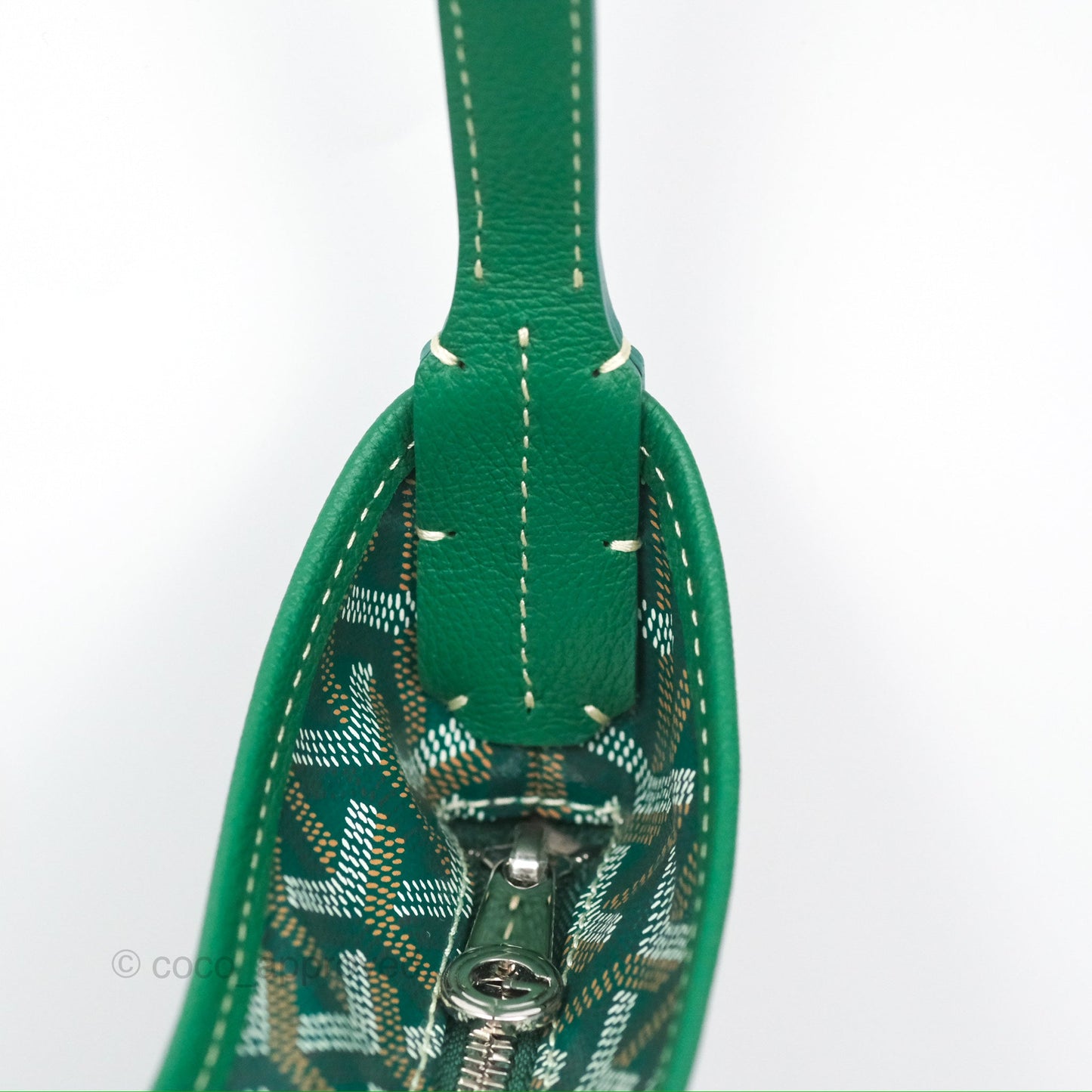 Goyard Bohème Hobo Bag Green Goyardine Canvas
