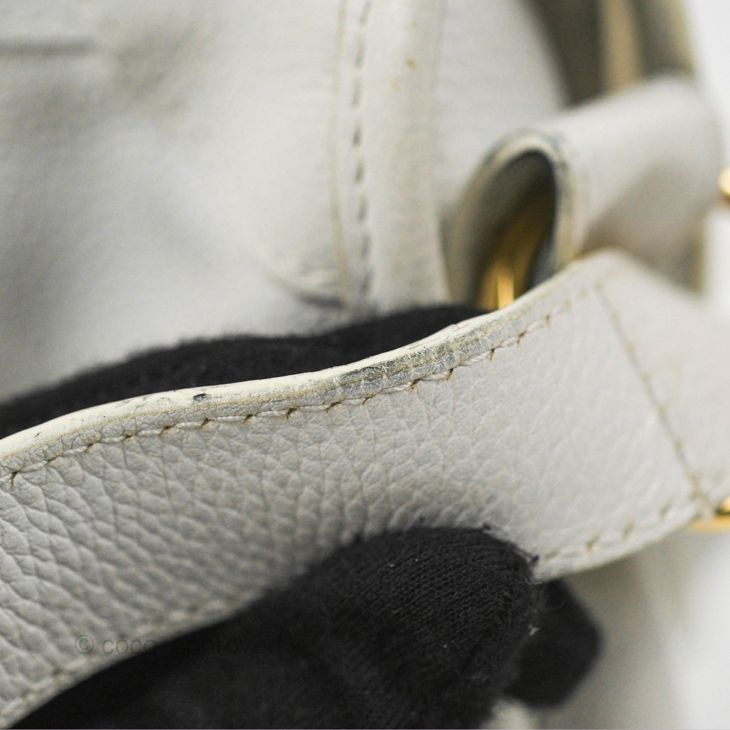 Balenciaga Classic Small City Bag White Aged Calfskin Gold Hardware