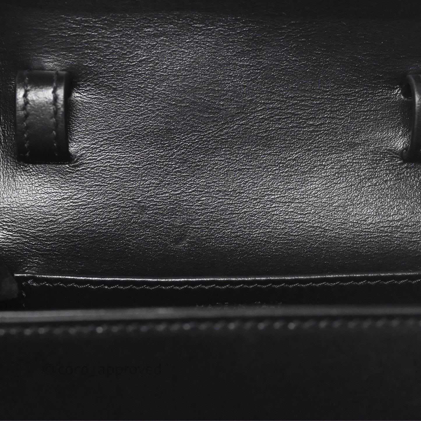 Celine Mini Claude Triomphe Bag Black Shiny Calfskin