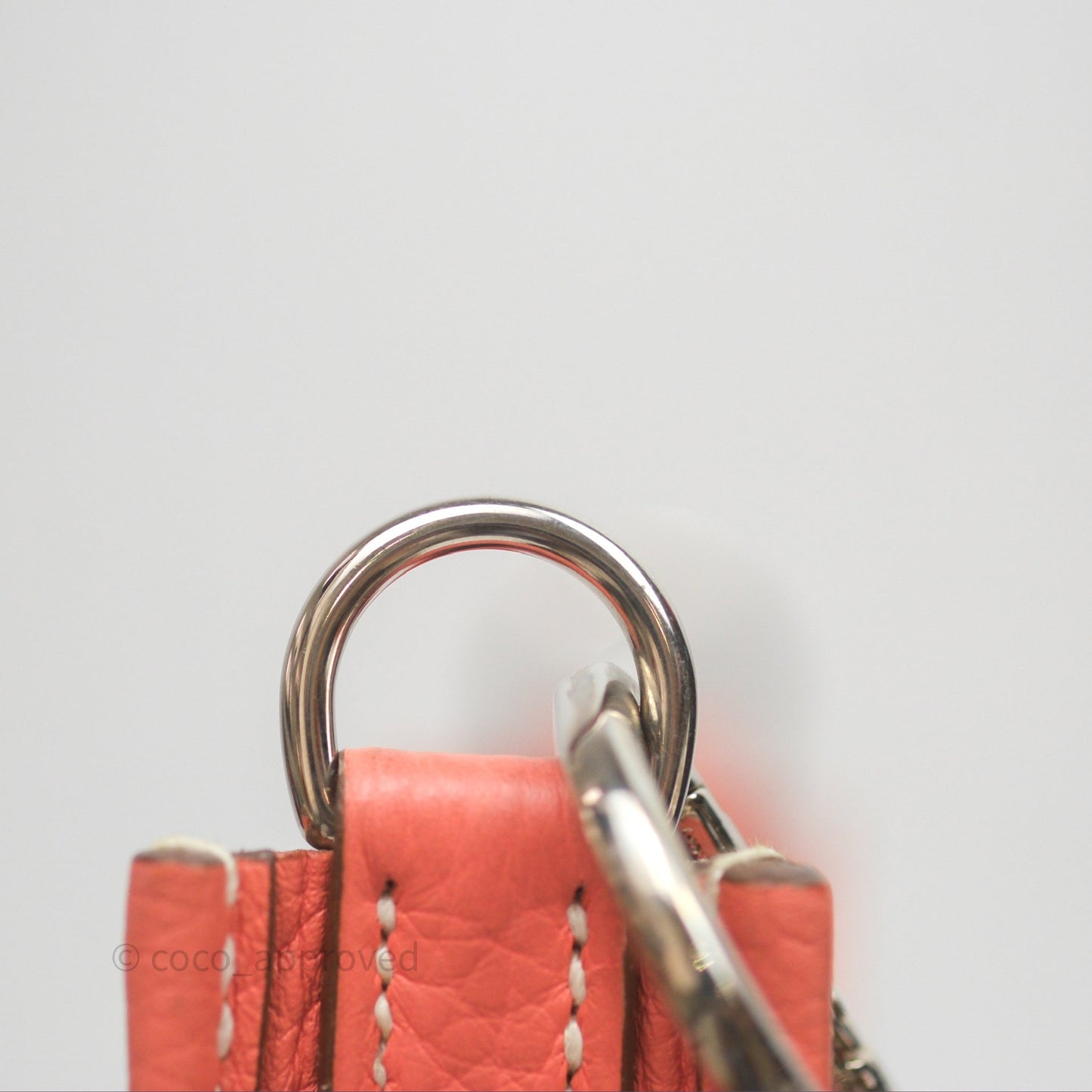 Hermès Mini Evelyne 16 Crevette L5 Clemence Palladium Hardware