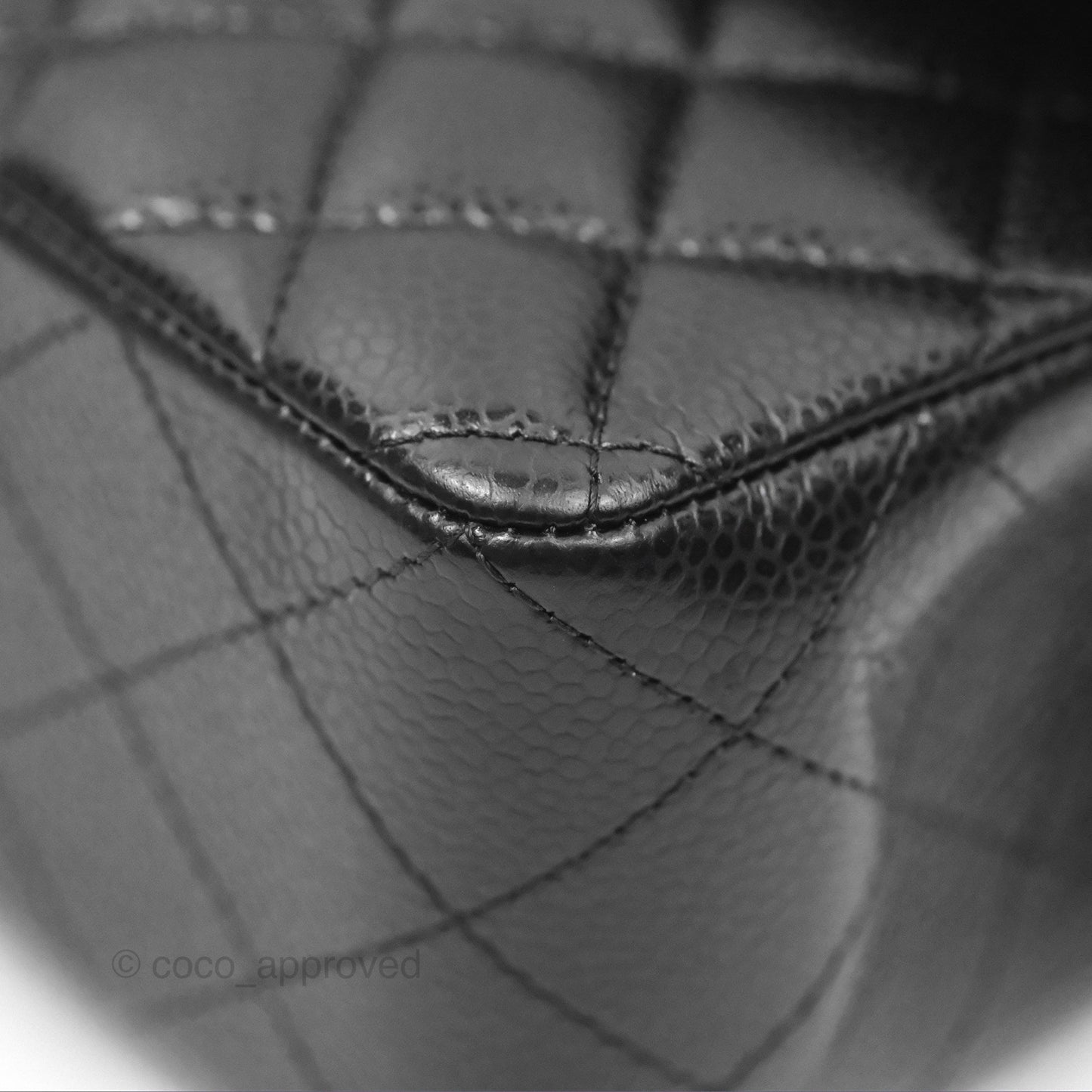 Chanel Small Classic Quilted Flap Black Caviar Gold Hardware