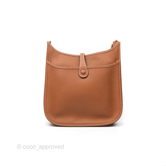 Hermes Evelyne III 29 Gold Clemence Palladium Hardware