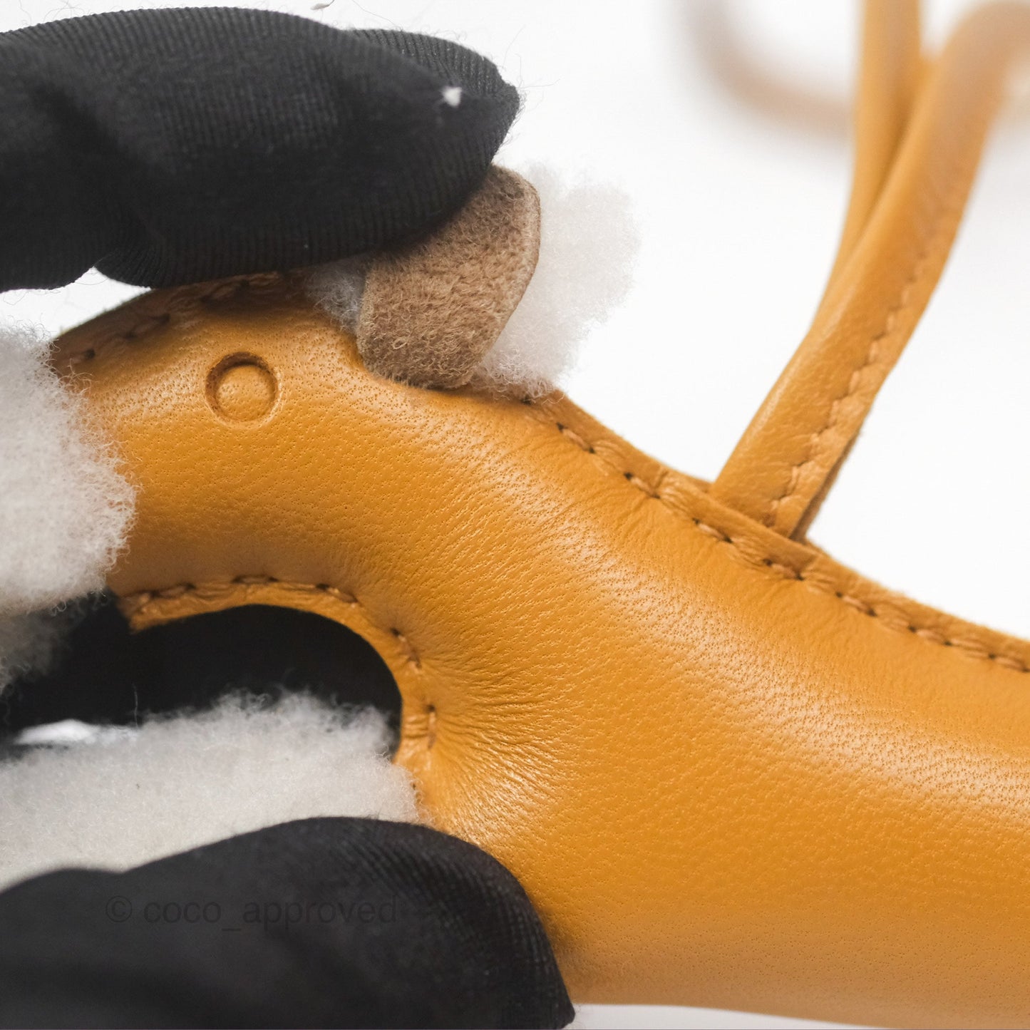 Hermès Fox Terrier Budy Charm Vert Sesame