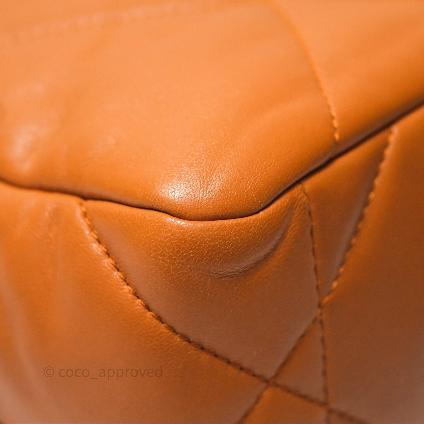 Chanel 19 Small Caramel Mixed Hardware