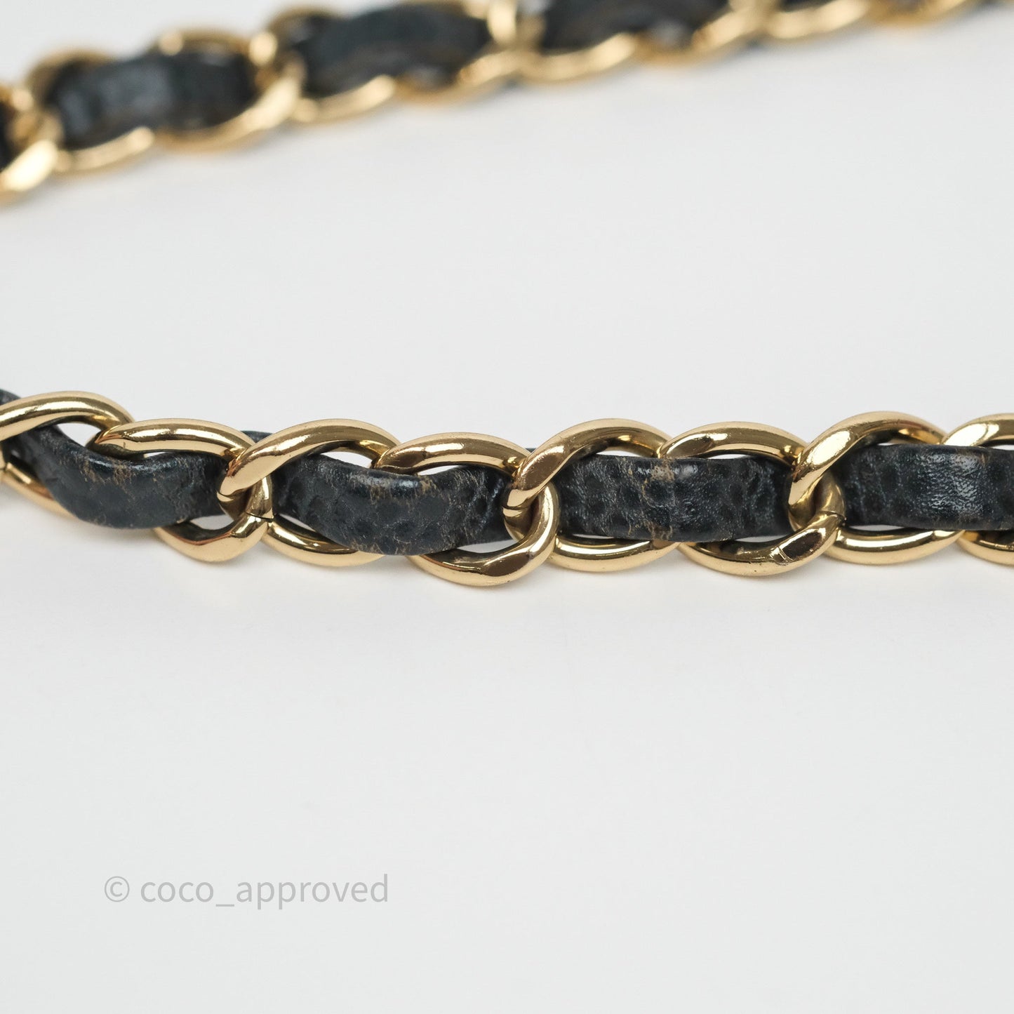Chanel Mini Rectangular Quilted Iridescent Teal Caviar Gold Hardware