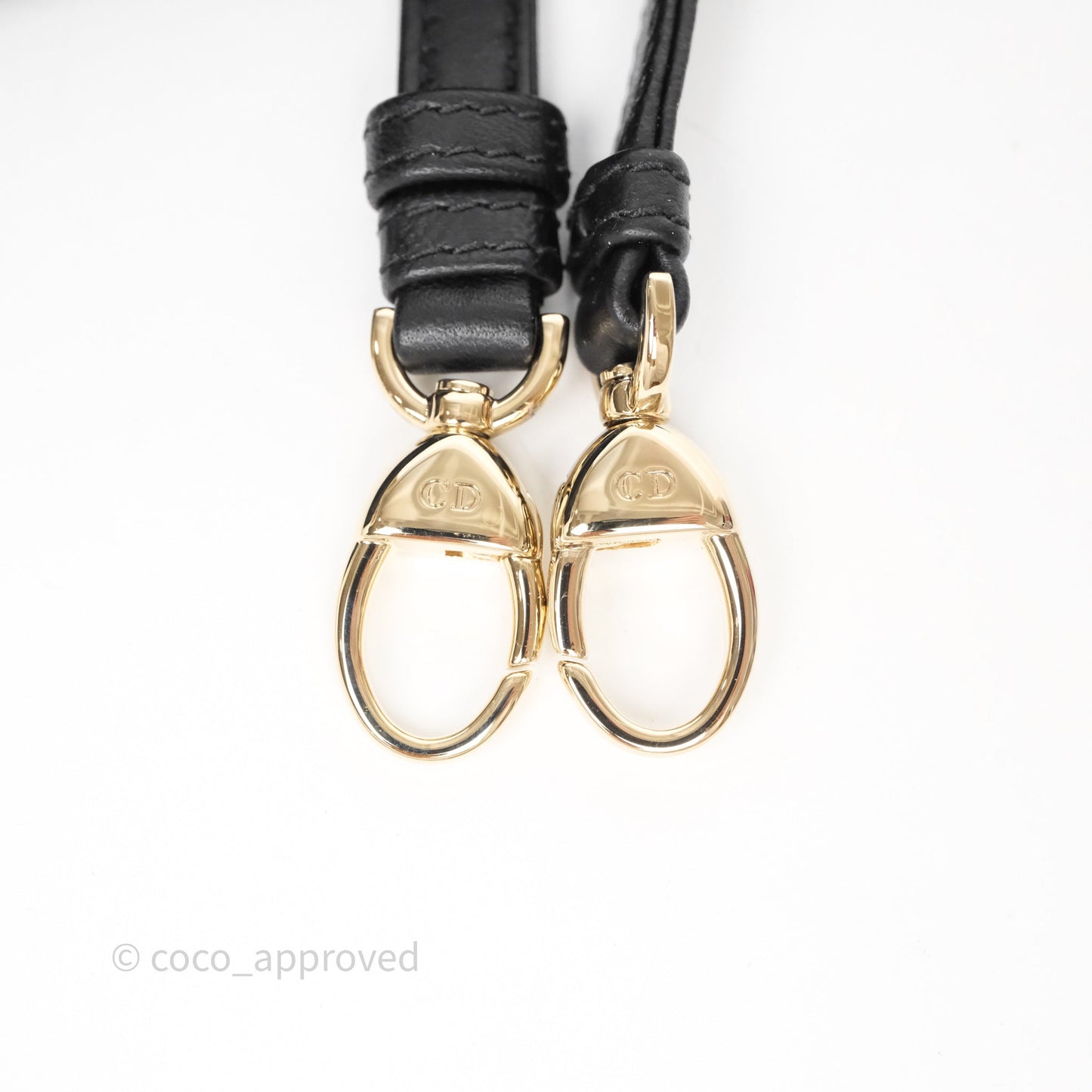 Christian Dior Micro Lady Dior Cannage Black Lambskin Gold Hardware