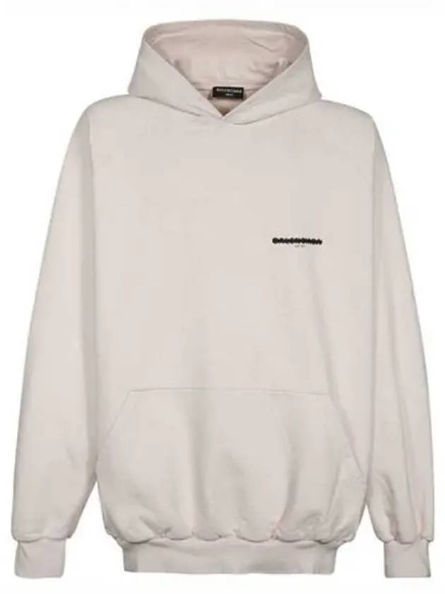 Luxury Balenciaga Strike 1917 Overfit Hoodie White