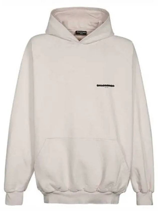 Luxury Balenciaga Strike 1917 Overfit Hoodie White