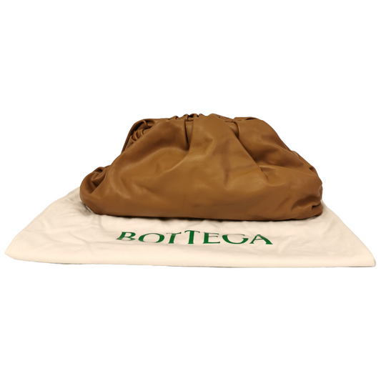 Luxury Bottega Veneta The Pouch Clutch Brown