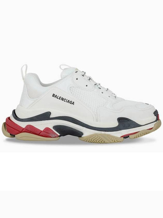 Luxury Balenciaga Trainer Triple S Low Top Sneakers White