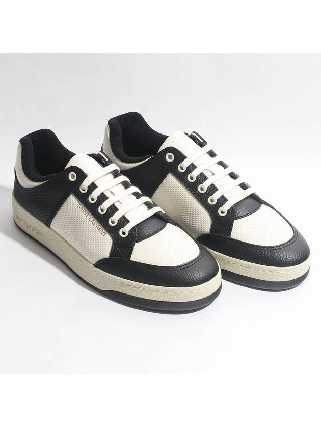 Luxury Saint Laurent SL 61 Low Top Sneakers Black White
