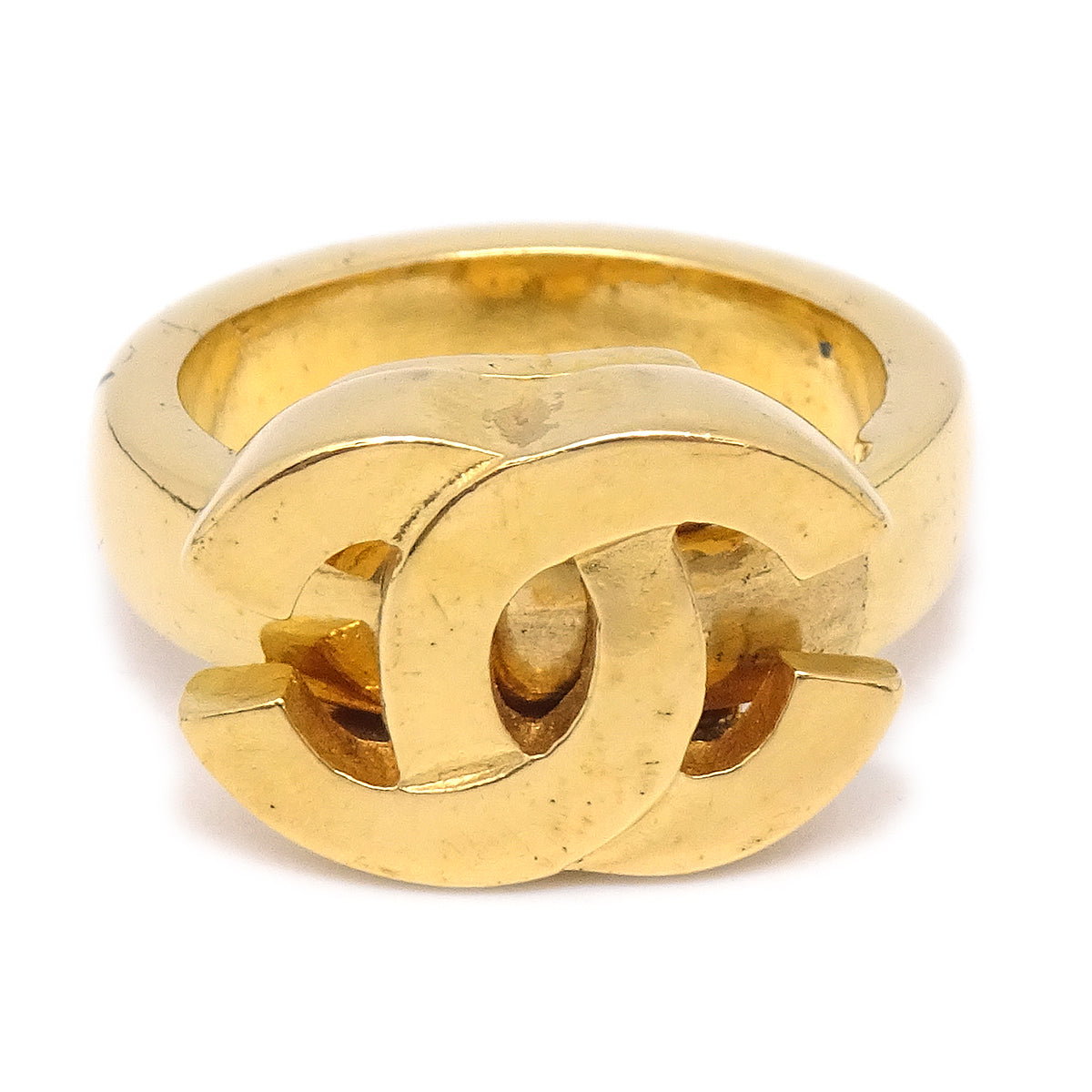 Luxury Chanel 2001 CC Ring #52