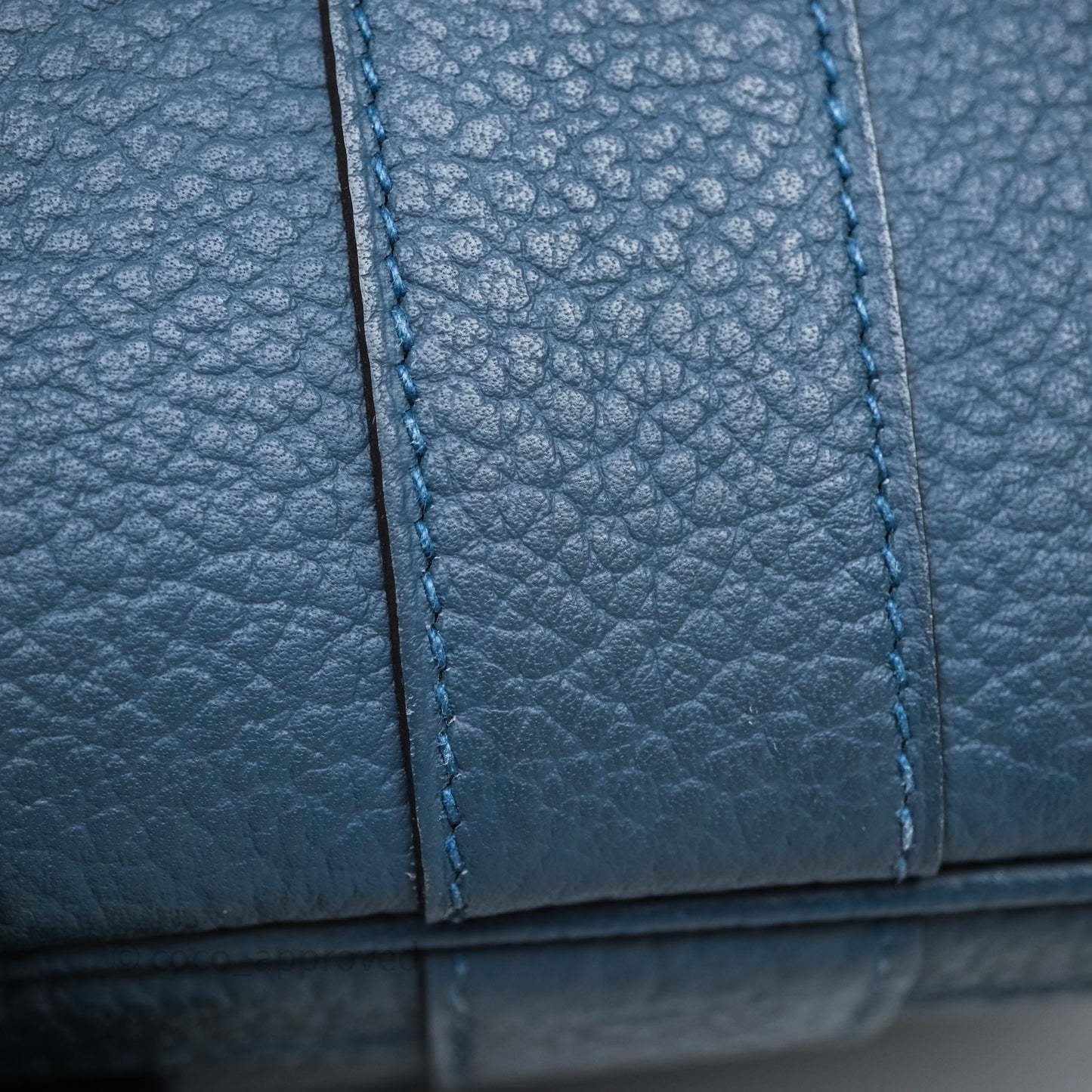 Hermès Garden Party 36 Bleu Palladium Hardware