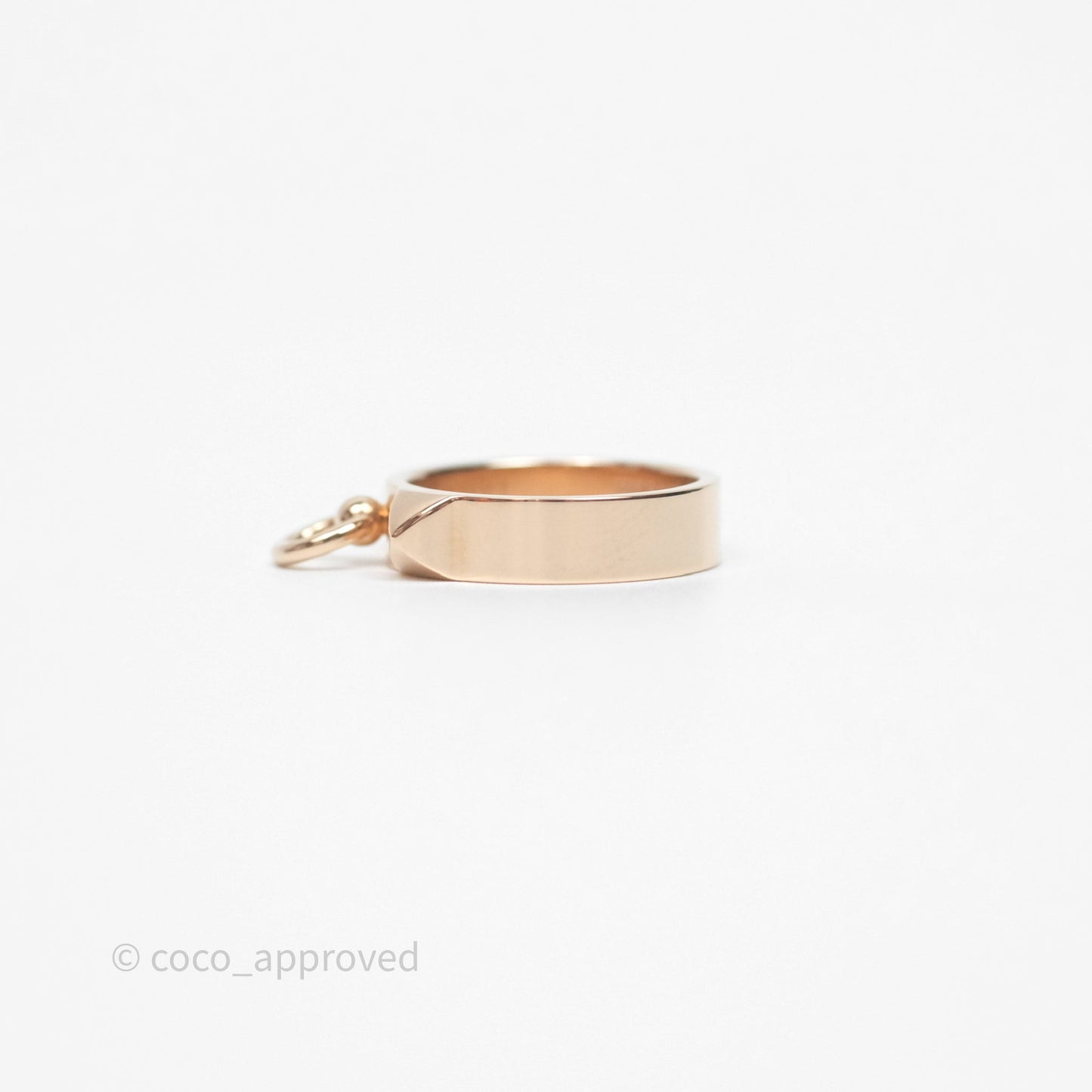 Hermes Collier de Chien Ring PM Rose Gold Size 52