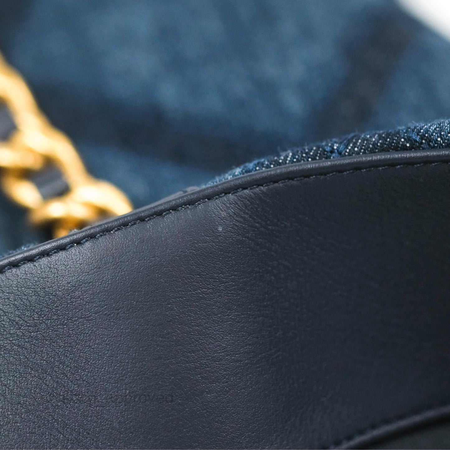 Chanel 19 Tote Quilted Denim Mixed Hardware