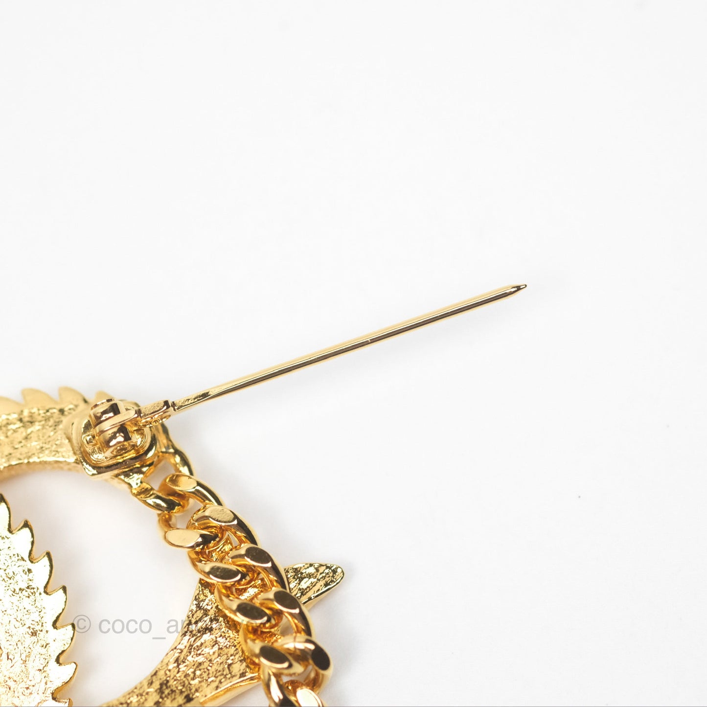 Chanel CC Dragon Chinese New Year Edition Brooch Gold Tone 24C