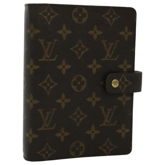 LOUIS VUITTON Monogram Agenda MM Day Planner Cover R20105 LV 97081