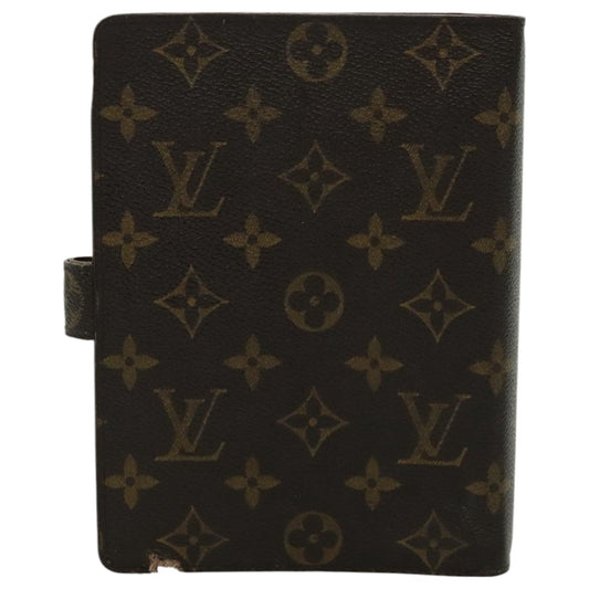 LOUIS VUITTON Monogram Agenda MM Day Planner Cover R20105 LV 97081