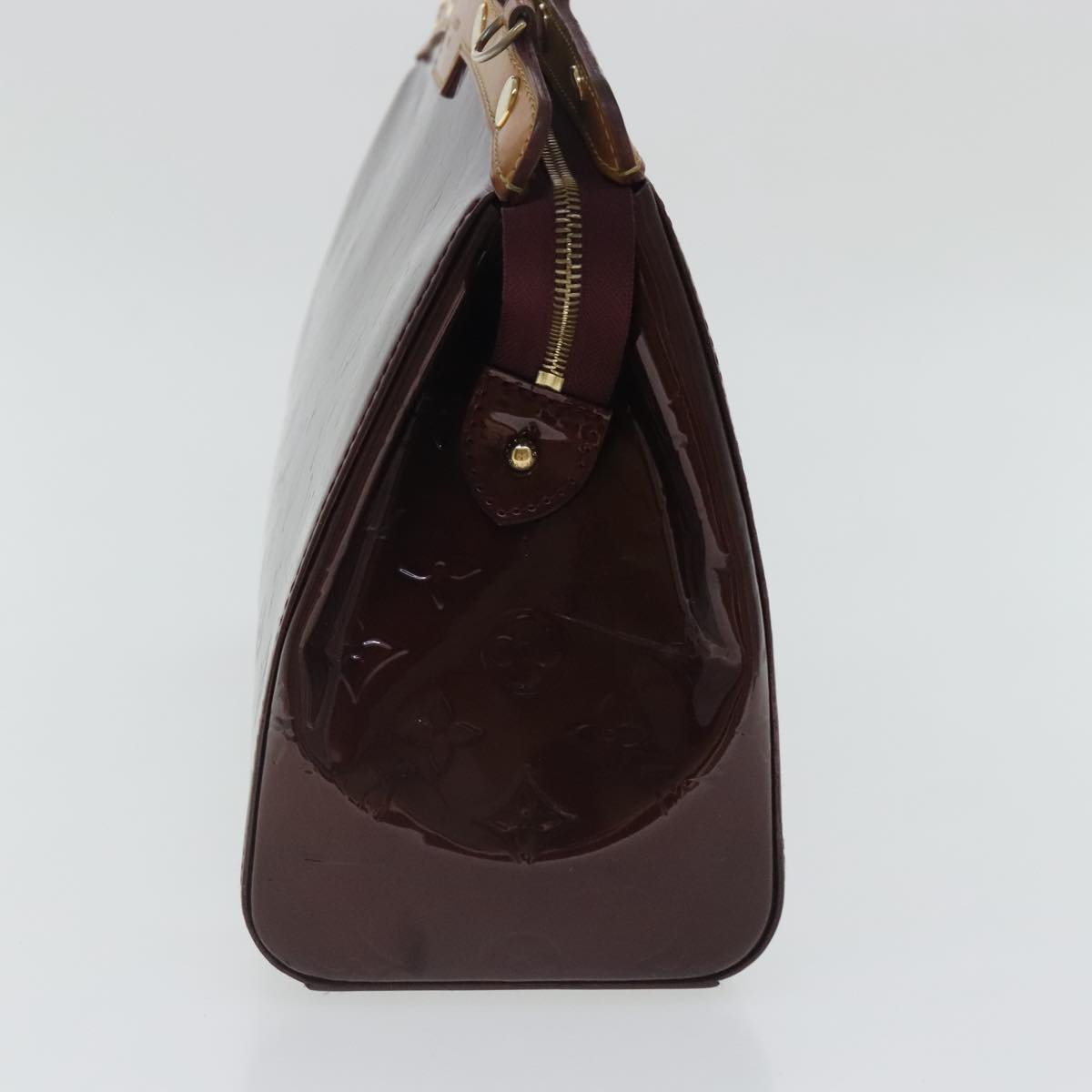 LOUIS VUITTON Monogram Vernis Blair MM Hand Bag Rouge Favist M91690 97084
