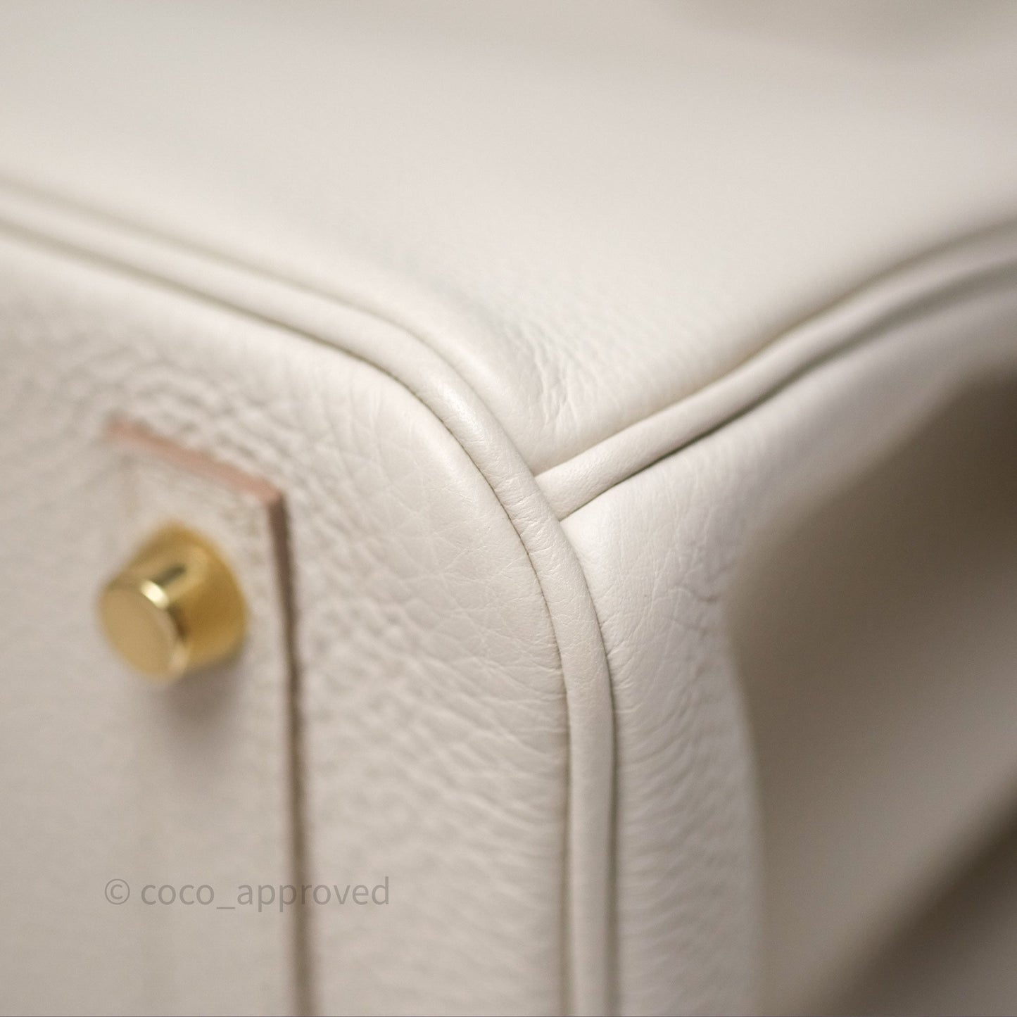 Hermès Birkin 30 Retourne Beton 8L Togo Gold Hardware
