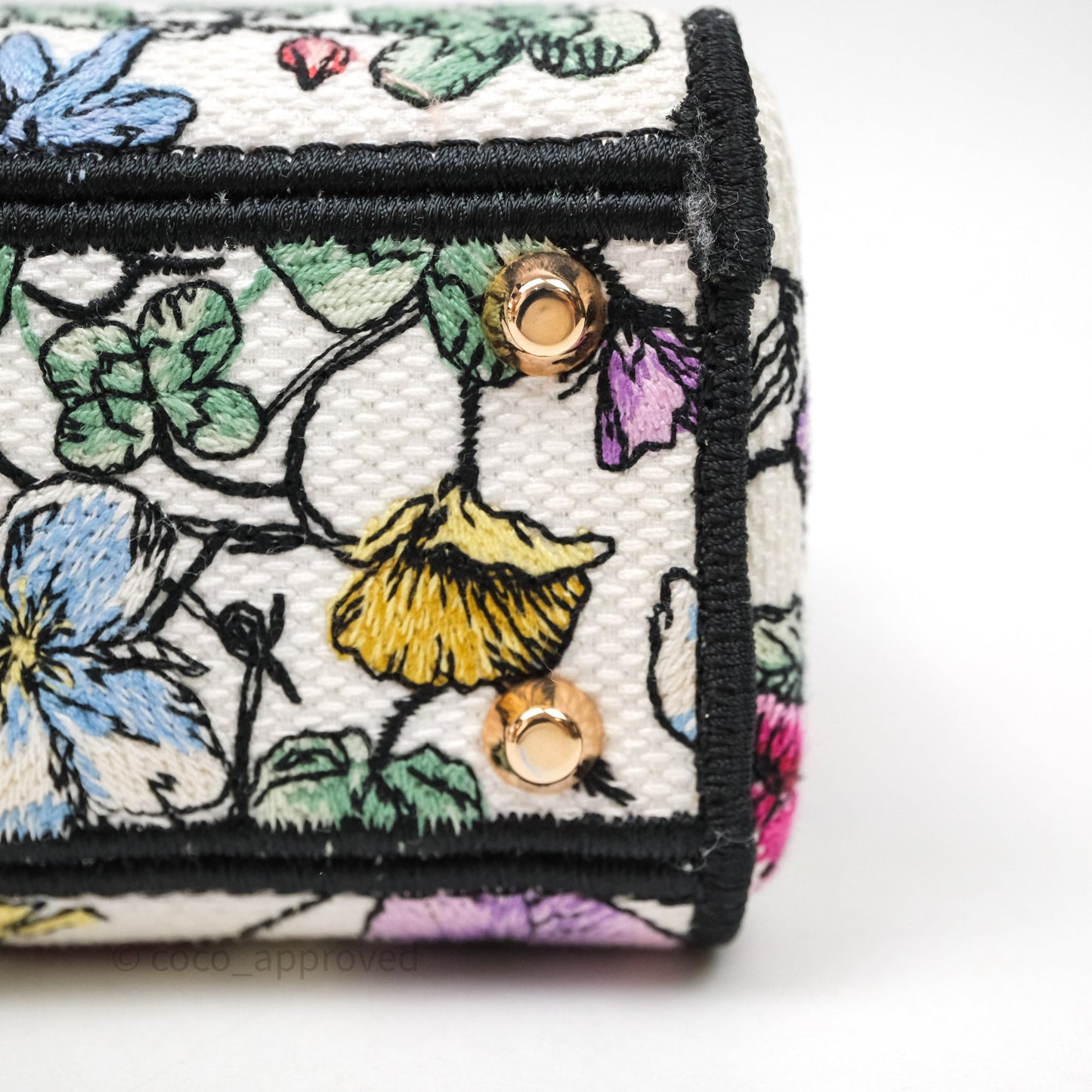 Christian Dior Mini Lady D-Lite Bag Florilegio Embroidered