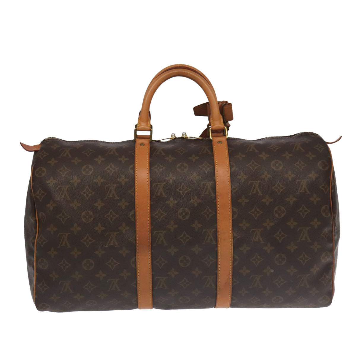 LOUIS VUITTON Monogram Keepall 50 Boston Bag M41426 LV 97103