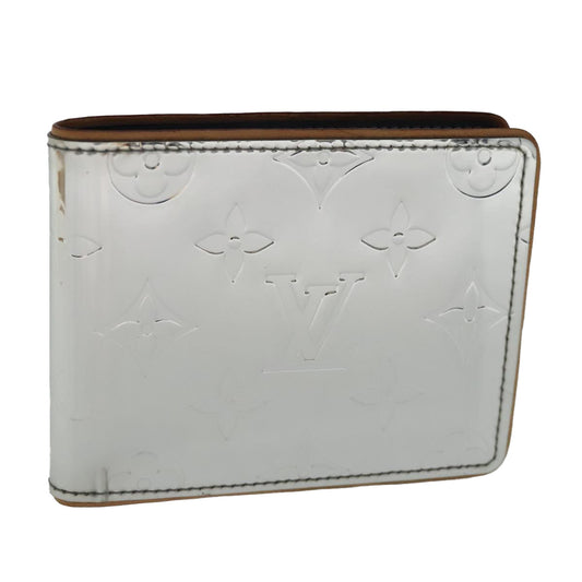 LOUIS VUITTON Mirror Portefeuille Slender Wallet Silver M80806 LV 97115