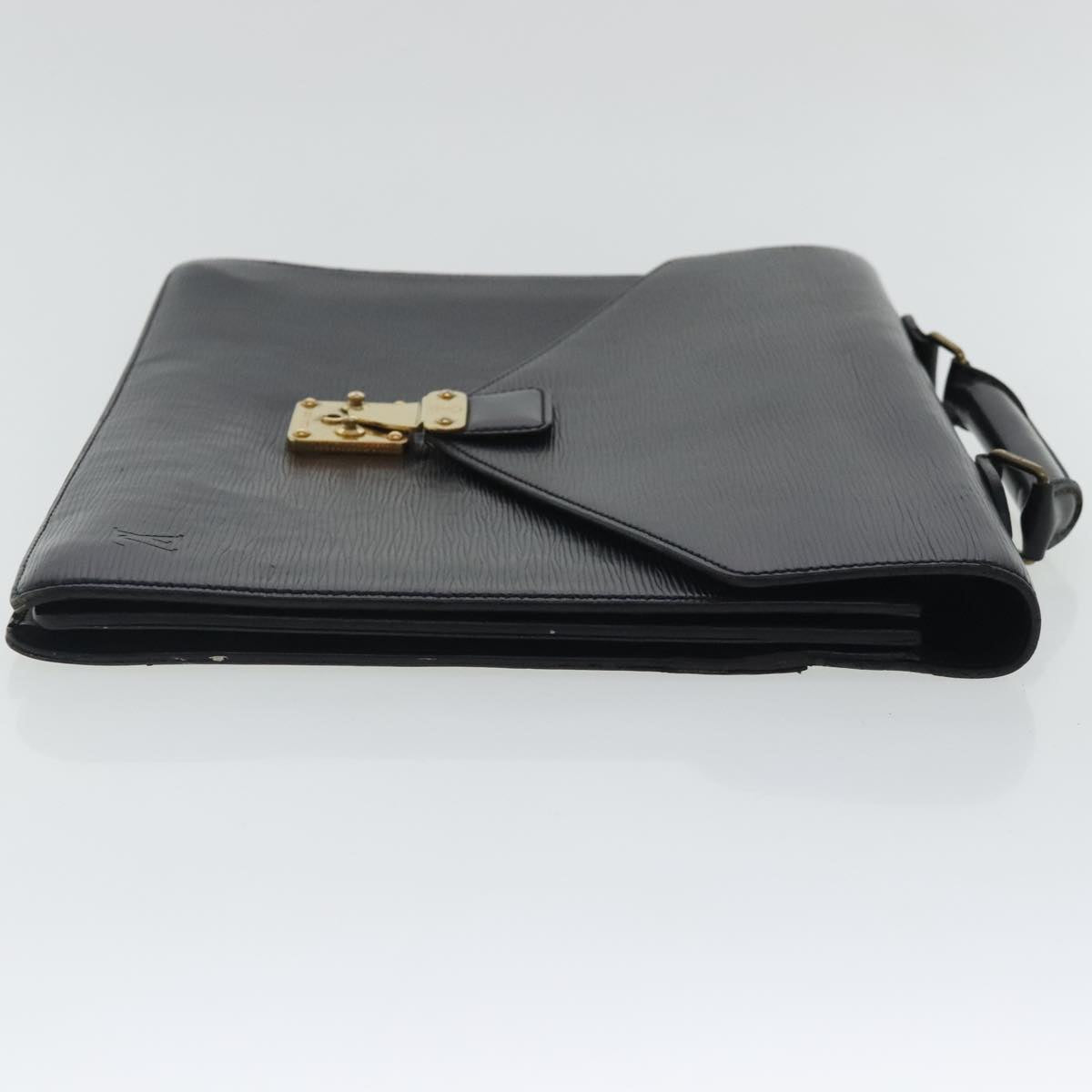 LOUIS VUITTON Epi Serviette Conseiller Business Bag Black M54422 LV 97125