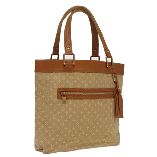 LOUIS VUITTON Monogram Mini Lucille GM Tote Bag Beige M92683 LV 97127